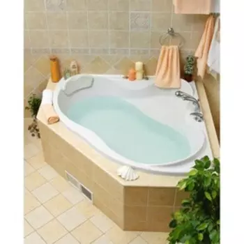 Ванна акриловая VAGNERPLAST IRIS VPBA143IRI3X-04, 143 х 143 см, без каркаса