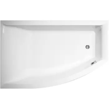 Ванна акриловая VAGNERPLAST VERONELA OFFSET VРBA160VEA3LX-04, 160х105 см, без каркаса, левая 93519