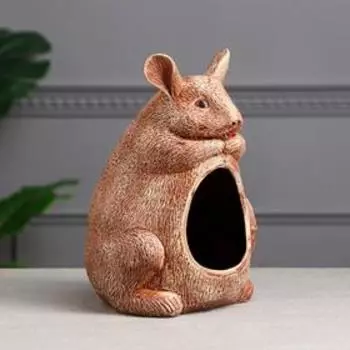 Ванна для шиншилл №110, тёмно-коричневая, 24 см