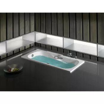 Ванна стальная Roca Princess 160 x 75 см, цвет белый