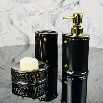 Ванный набор Lenardi, фарфор, 3 предмета