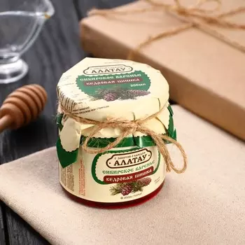 Варенье "Алатау" из кедровой шишки, 200 мл