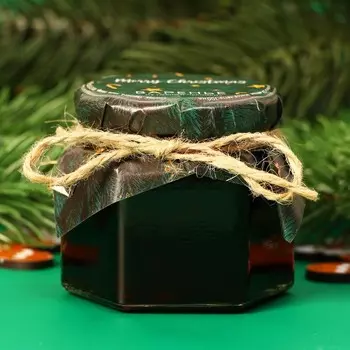 Новый год. Варенье подарочное новогоднее Merry Christmas из горной черники, 100 мл