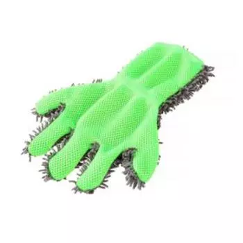 Варежка для мытья авто, микрофибра, 3021 см