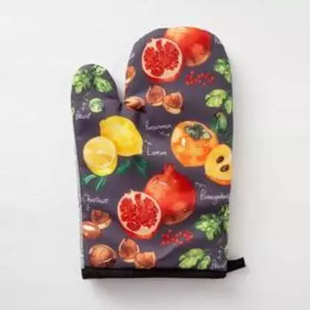 Варежка Доляна "Фрукты" 26*16 см, 100% п/э