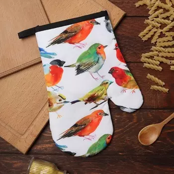 Варежка «Доляна. Птички», 2616 см, 100% п/э