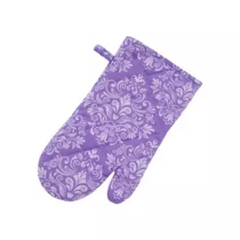 Варежка-прихватка Arabesque, размер 18х30 см, цвет фиолетовый