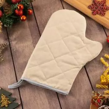 Варежка-прихватка Beautiful Сhristmas 20х28см, саржа, 100% хлопок, ватин 250г/м2