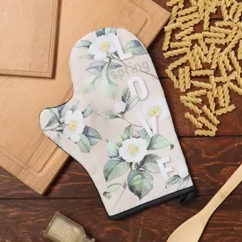 Варежка-прихватка «Доляна. Весна», 2028 см,35% хлопок, 65% п/э, ватин 250 г/м