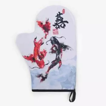 Варежка-прихватка «Доляна. Восток», 2432 см, 35% хлопок, 65% п/э, ватин 250 г/м