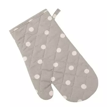 Варежка-прихватка Grey polka dot, размер 18х30 см