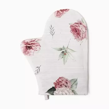 Варежка-прихватка «Этель» Bloom 2027 см, 100% хлопок, 210 г/м