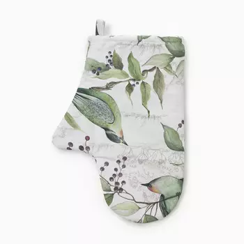 Варежка-прихватка «Этель. Готовь с душой», 2027 см,100% хлопок, ватин 250 г/м