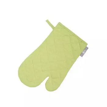 Варежка-прихватка Leaf green, размер 18х30 см, цвет зеленый