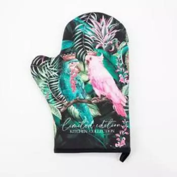 Варежка-прихватка Limited edition, 2028 см, саржа, 100% хлопок, ватин 250 г/м