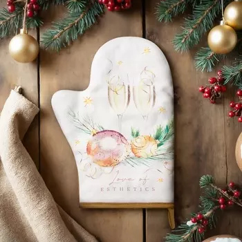 Варежка-прихватка Этель Еsthetics, 2028 см, саржа, 100% хлопок, ватин 250 г/м