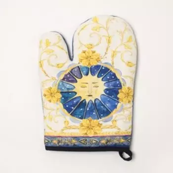 Варежка-прихватка "Ренессанс" 20х27см,100% х/л, ватин 250г/м2