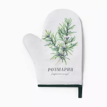 Варежка-прихватка «Розмарин», 2027 см,100% п/э