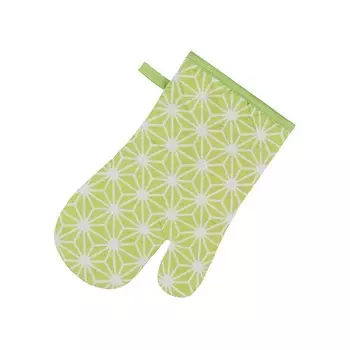 Варежка-прихватка Stellar green, размер 18х30 см, цвет зеленый