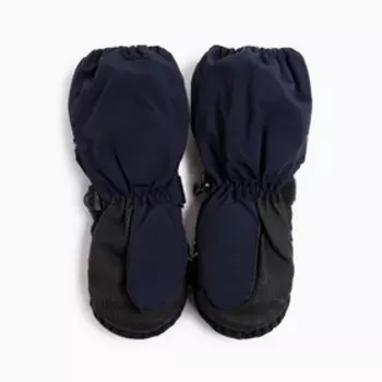 Варежки детские, цвет тёмно-синий,, размер 13 (2-5 лет)