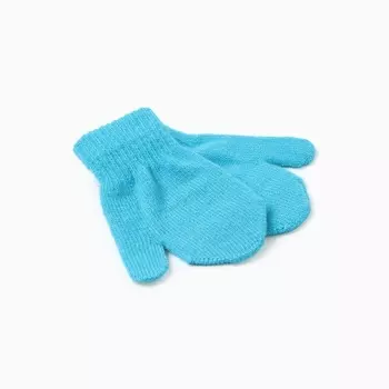 Варежки детские MINAKU, 12 см, голубые