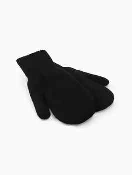 Варежки мужские MINAKU, 25 см, чёрные