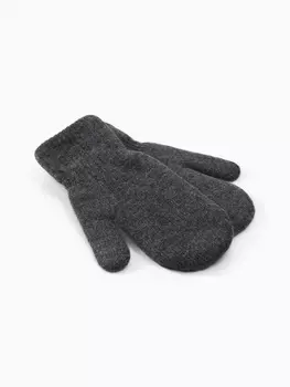 Варежки мужские MINAKU, размер 25, серые