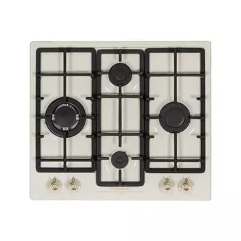 Варочная поверхность DELVENTO V60V41O220, газовая, 4 конфорки, бежевая