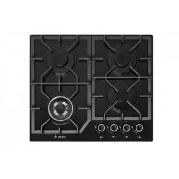 Варочная поверхность Gefest ПВГ 2232-01, газовая, 4 конфорки, чёрная