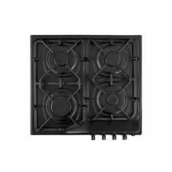 Варочная поверхность Gefest СГ СН 1210 К 2, газовая, 4 конфорки, чёрная матовая