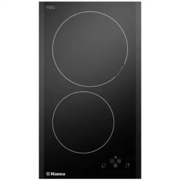 Варочная поверхность Hansa BHI38377, индукционная, 2 конфорки, сенсор, чёрная