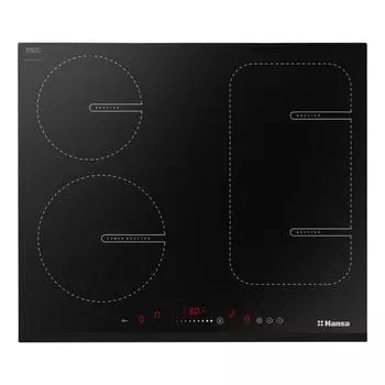 Варочная поверхность Hansa BHI68611, индукционная, 4 конфорки, сенсор, черная