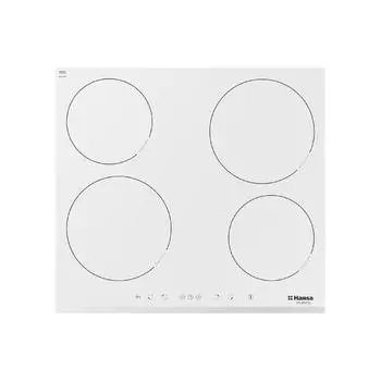 Варочная поверхность Hansa BHIW67323, индукционная, 4 конфорки, сенсор, белая