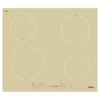 Варочная поверхность Körting HI 64560 BB, индукционная, 4 конфорки, сенсор, бежевая