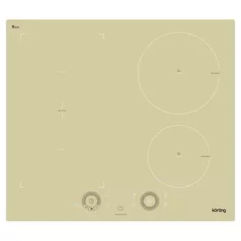 Варочная поверхность Körting HIB 64760 BB Smart, индукционная, 4 конфорки, сенсор, бежевая