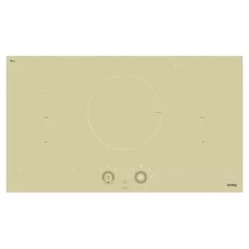 Варочная поверхность Körting HIB 95760 BB Smart, индукционная, 5 конфорок, сенсор, бежевая