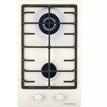 Варочная поверхность MAUNFELD EGHE.32.63CBG/G, газовая, 2 конфорки, бежевая
