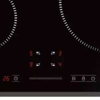 Варочная поверхность Midea MIH64721F, индукционная, 4 конфорки, сенсор, чёрная