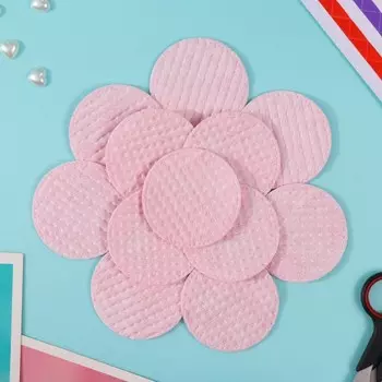 Ватные диски розовый 50 шт в п/э пакете