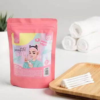 Ватные палочки Beautiful girl 100шт