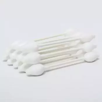 Ватные палочки с ограничителем, коробка 55 шт.