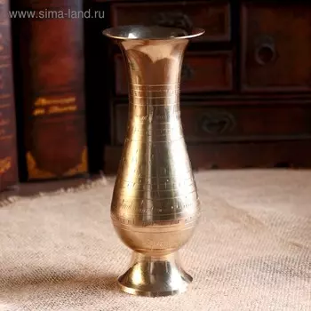 Ваза "Адония" латунь 7,5х7,5х20 см