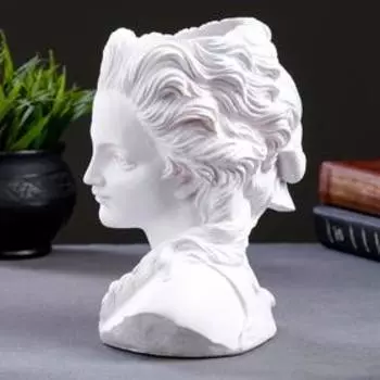 Ваза "Афина" белая, 1,7 л/22х17х14см