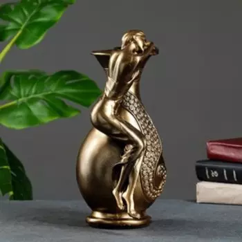 Ваза "Амфора с девушкой" бронза