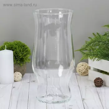 Ваза «Арисетта», 2.4 л, 2612 см, стекло, прозрачная