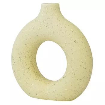 Ваза Bergenson Bjorn Rund, 14,3 см, цвет песочный