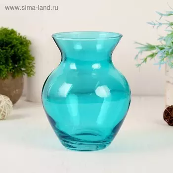 Ваза «Бирюза», d=8.5 см, 1114.5 см, стекло