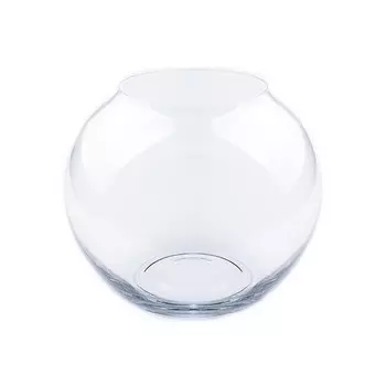 Ваза Crystalex, стекло, высота 17,5 см