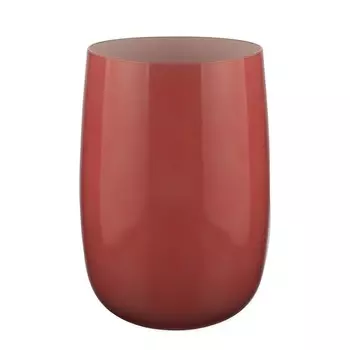 Ваза Crystalex, высота 20.5 см, цвет красный