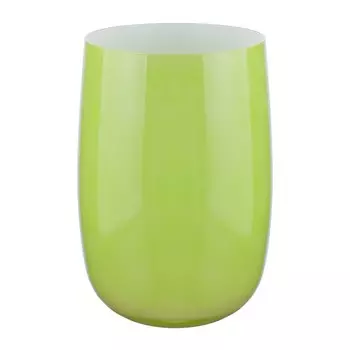 Ваза Crystalex, высота 20.5 см, цвет зелёный